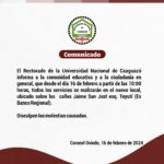 Comunicado